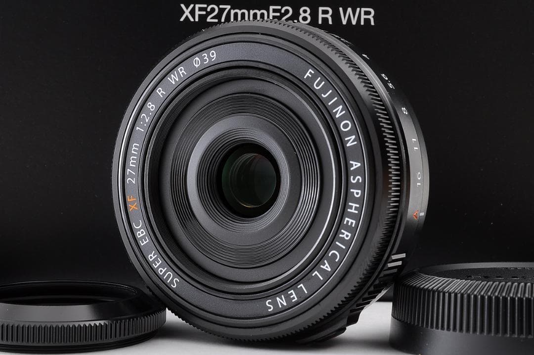 【新品未使用】FUJIFILM XF 27mmF2.8 R WR レンズ