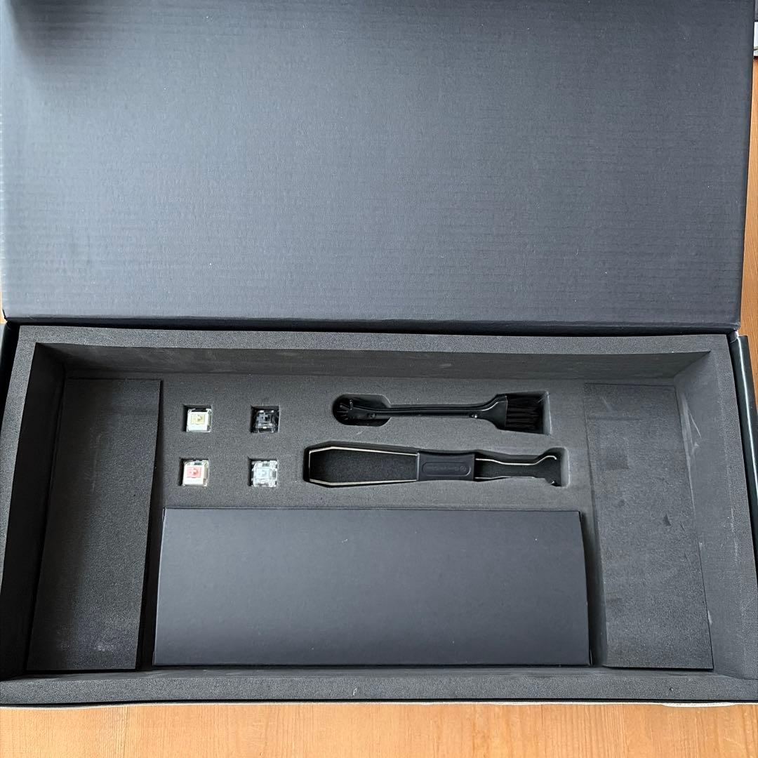 【ほぼ新品】GravaStar Mercury K1 キーボード ホワイト