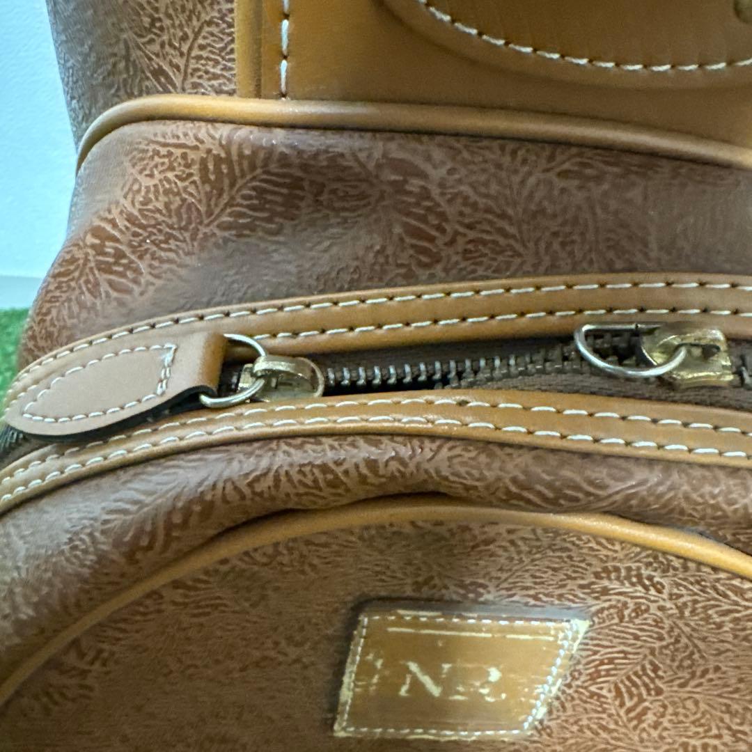 NINA RICCI ニナリッチ 革 キャディバッグ ビンテージ