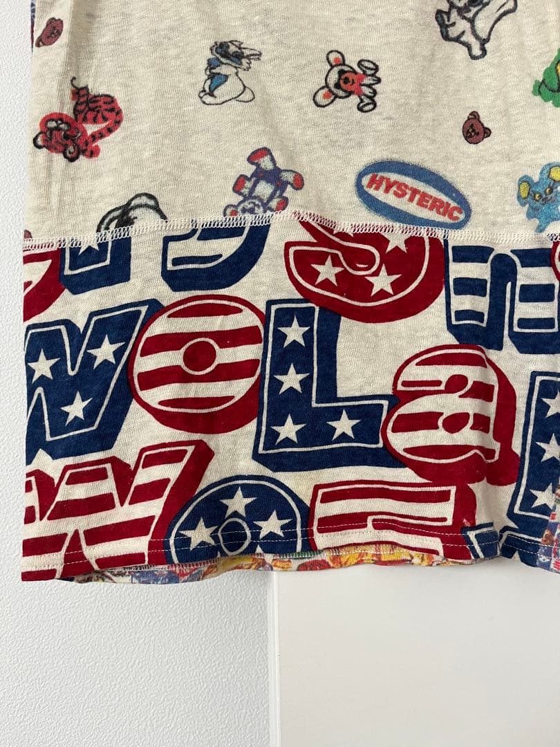 ヒステリックグラマー　ヒスロゴ　総柄　キャミソール