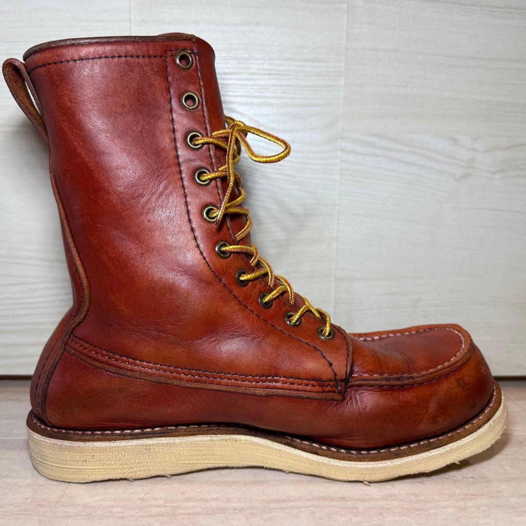 ※エリンギちゃん※貴重96's半円犬タグREDWING87725.5.cm