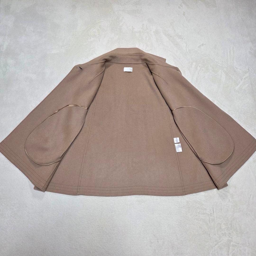 TSE ポンチョコート ケープ カシミヤ100% ショールカラー M～Lサイズ