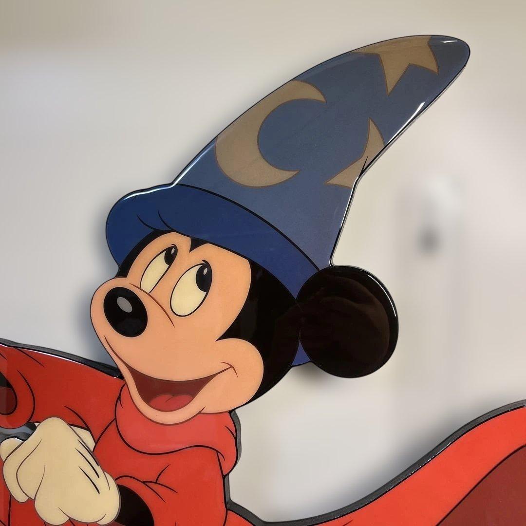 Disney ファンタジア ミッキー 大型壁掛けヴィンテージ