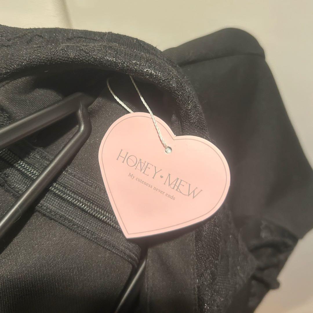 Honeymew ハニーミュウ レーススウェットタイトワンピース