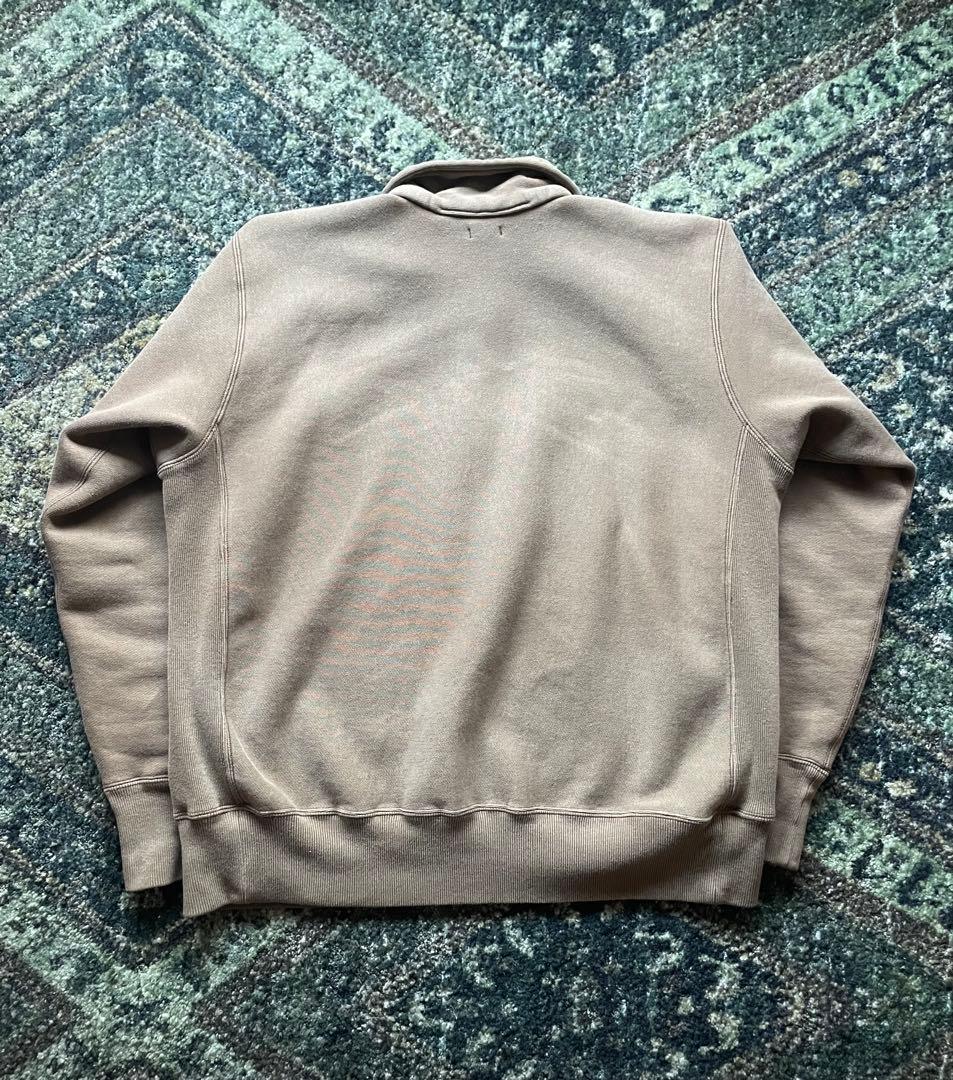 26SS A.PRESSE アプレッセ ハーフジップスウェット