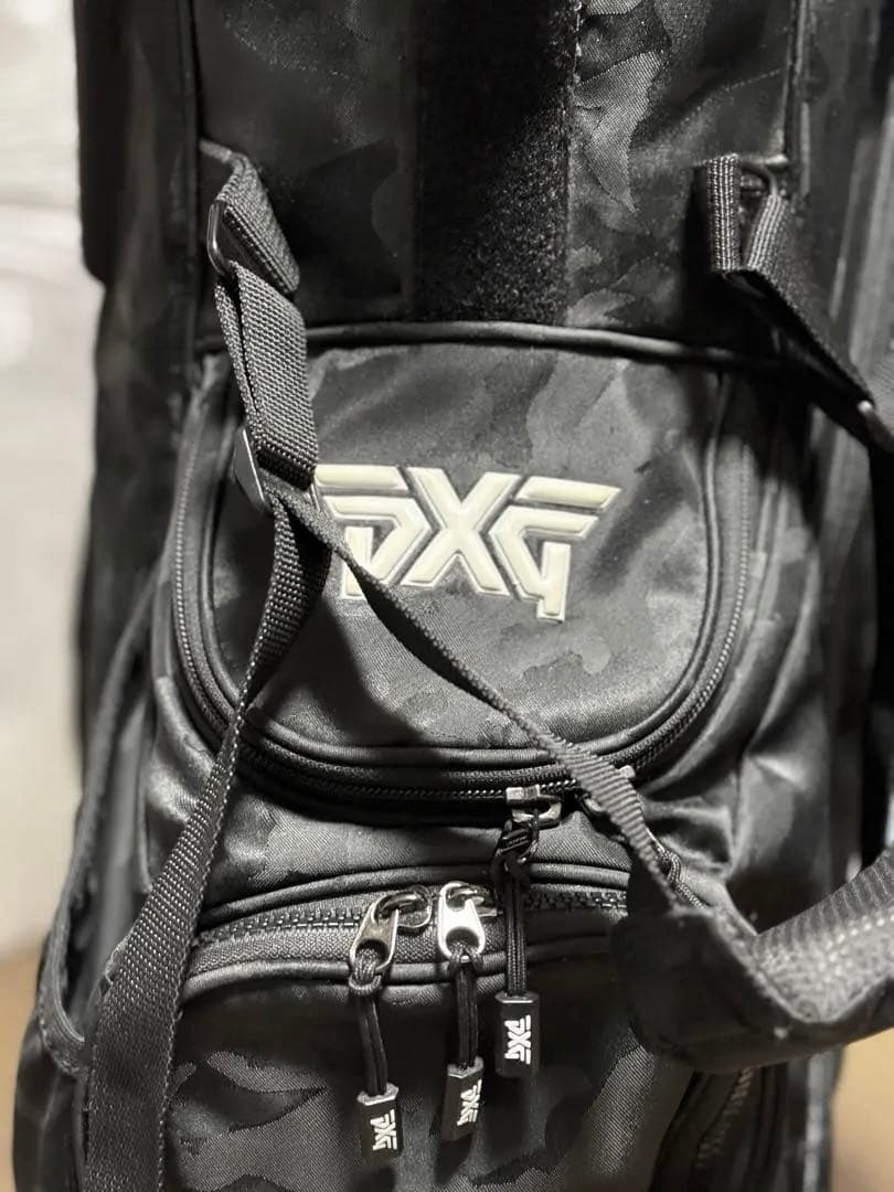 [Used] PXG GOLF軽量キャディーバック(スタンド型)カモフラージュ柄