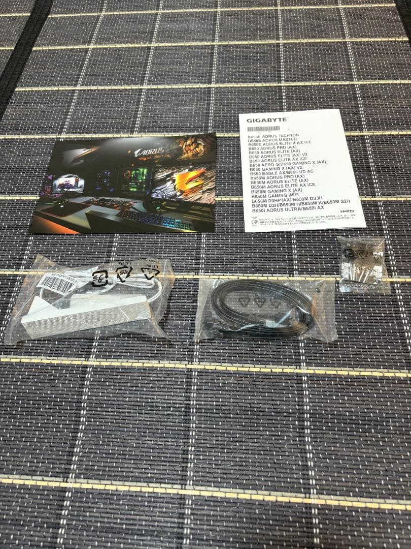 動作未確認 GIGABYTE B650 AORUS ELITE AX ICE