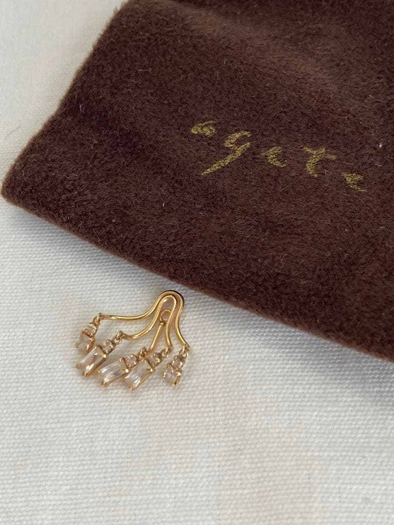 agate ピアスチャーム　片耳