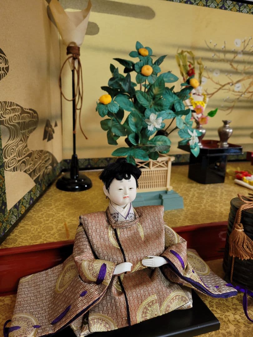 御祝 ひな祭り　ひな壇　小道具一式　屏風 おまとめ 女の子