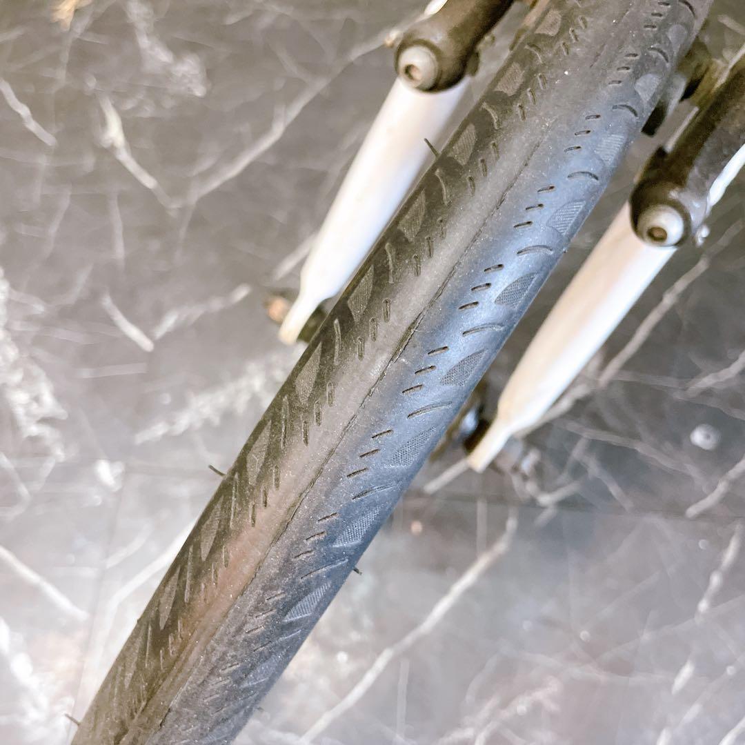 【922】ロードバイク風 子供車 Number ホワイト 補助輪付き