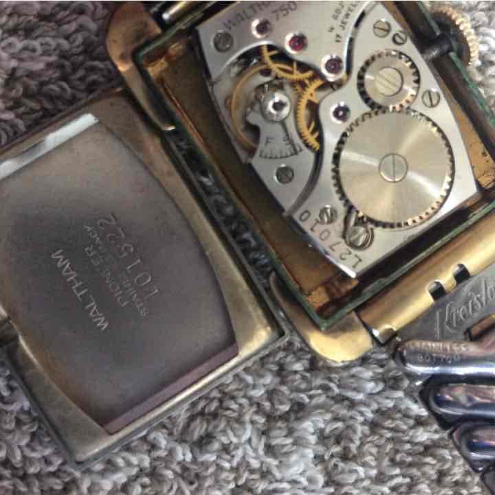 アンティーク WALTHAM 手巻17石