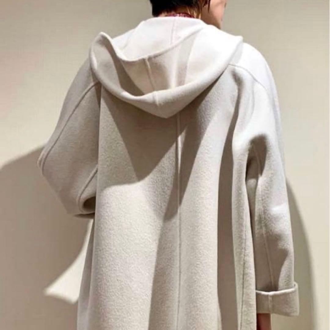 TOMORROWLAND BALLSEY ウールフード付きショートコート