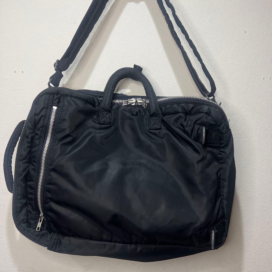 希少 ポーター タンカー 3way ブリーフケース リュック 2層 黒 ナイロン