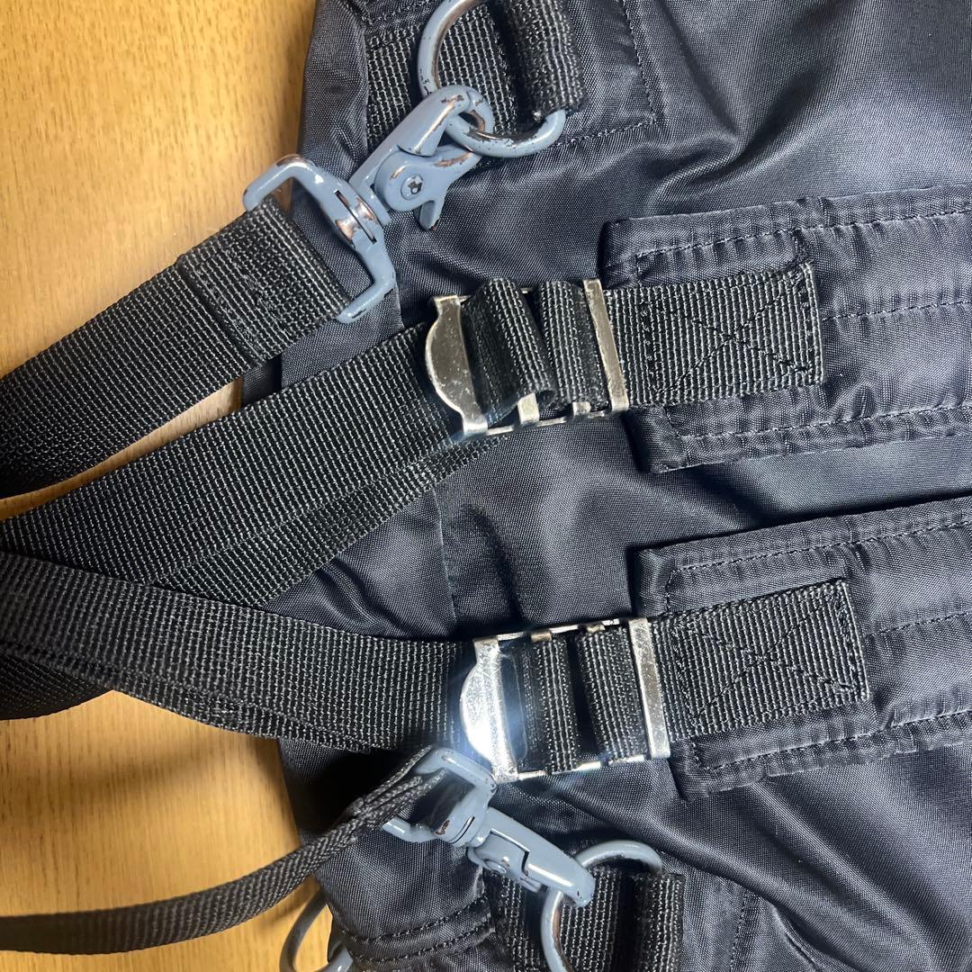 希少 ポーター タンカー 3way ブリーフケース リュック 2層 黒 ナイロン