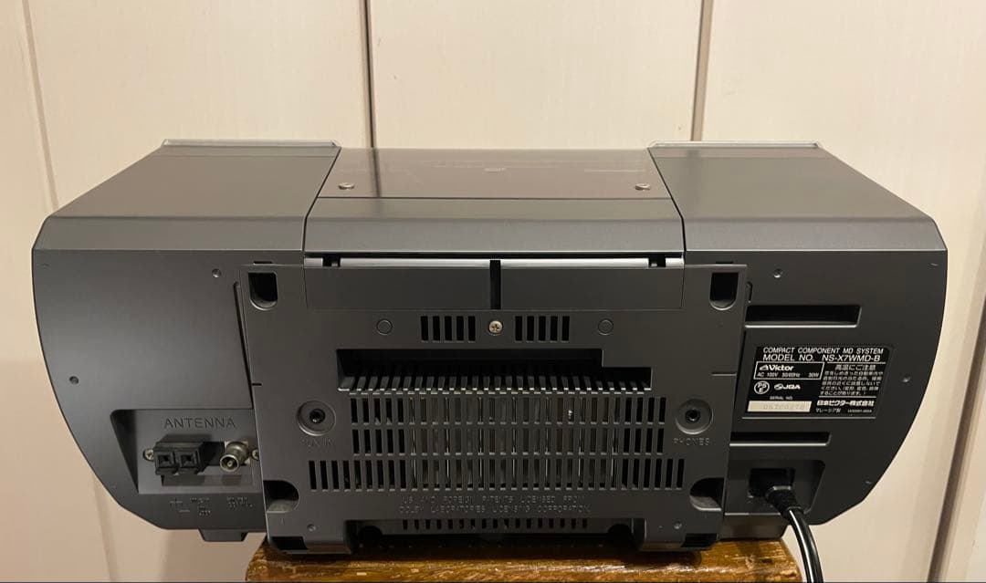 Victor NS X7WMD ラジカセ　CD MD