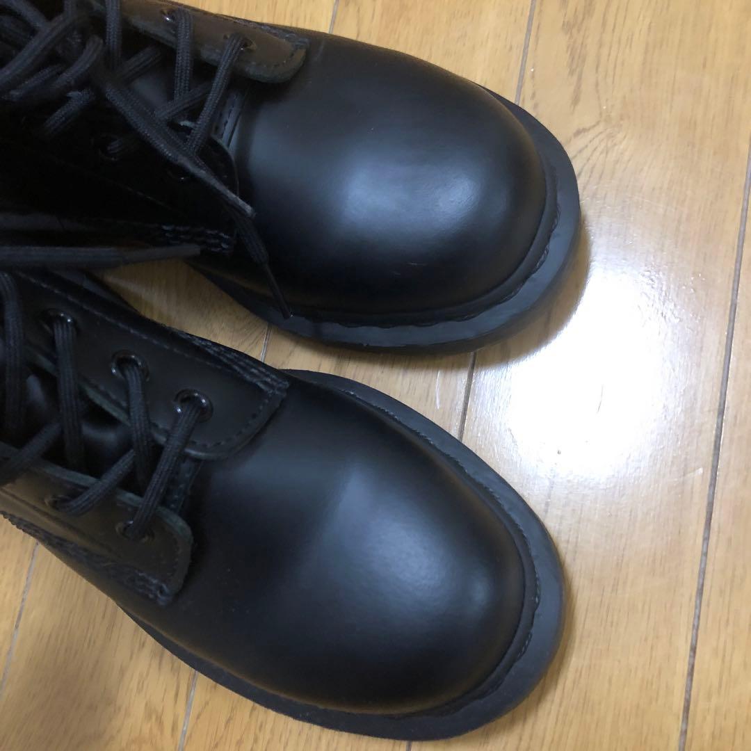 UK4 黒 ハイカットブーツ Dr. Martens