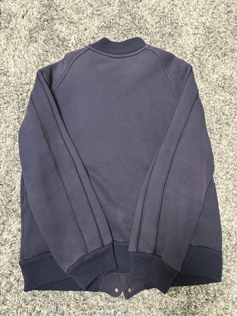 GOOD ENOUGH グッドイナフ　スウェットスタジャン　ネイビー　M