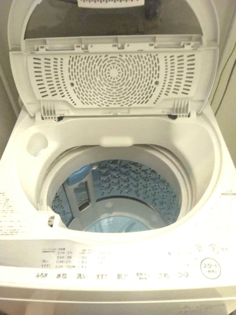 TOSHIBA AW-6G9(Ｗ) 6kg　2021年製