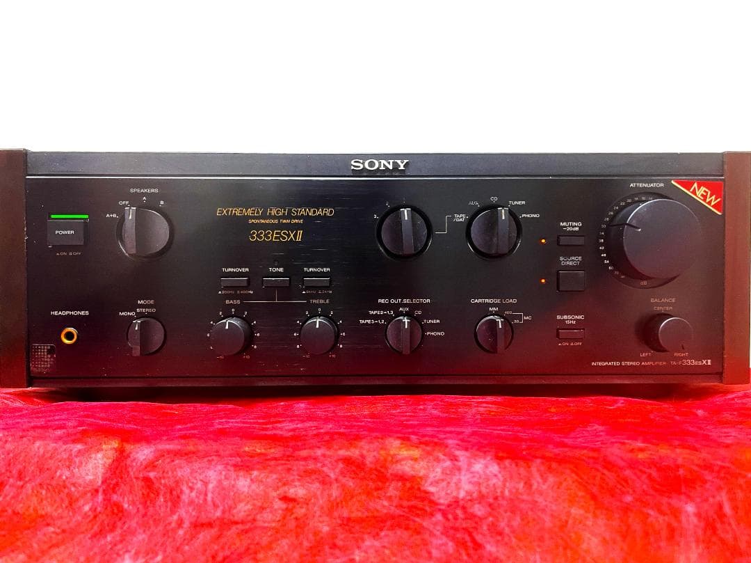SONY 333ESXII プリメインアンプ
