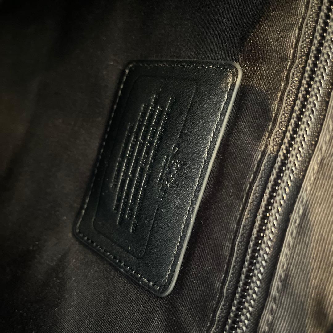 coach ビジネスバッグ　ブラック
