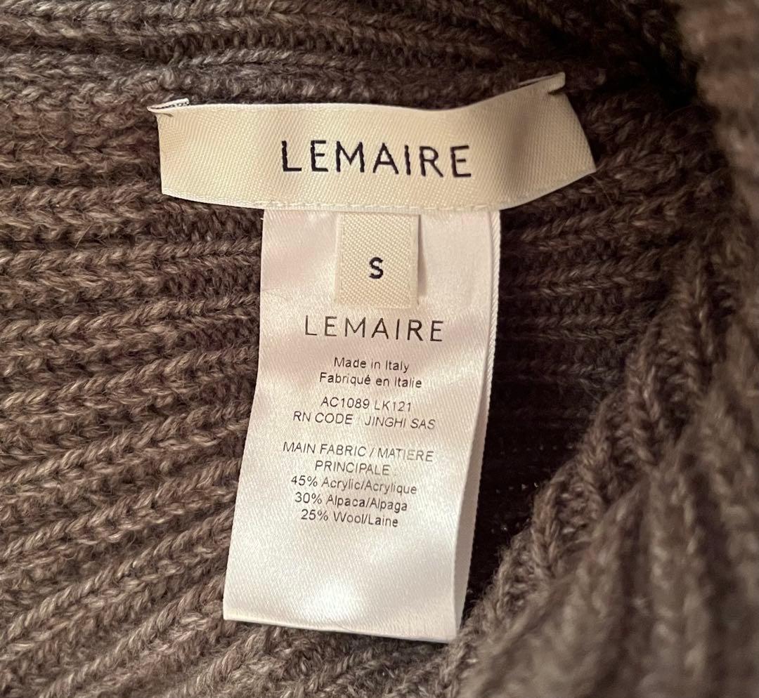 美品☆39,000円 ルメール バラクラバ S グレージュ