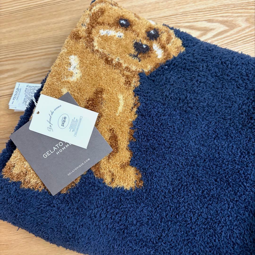 gelato pique パウダーノルディック DOGジャガードブランケット