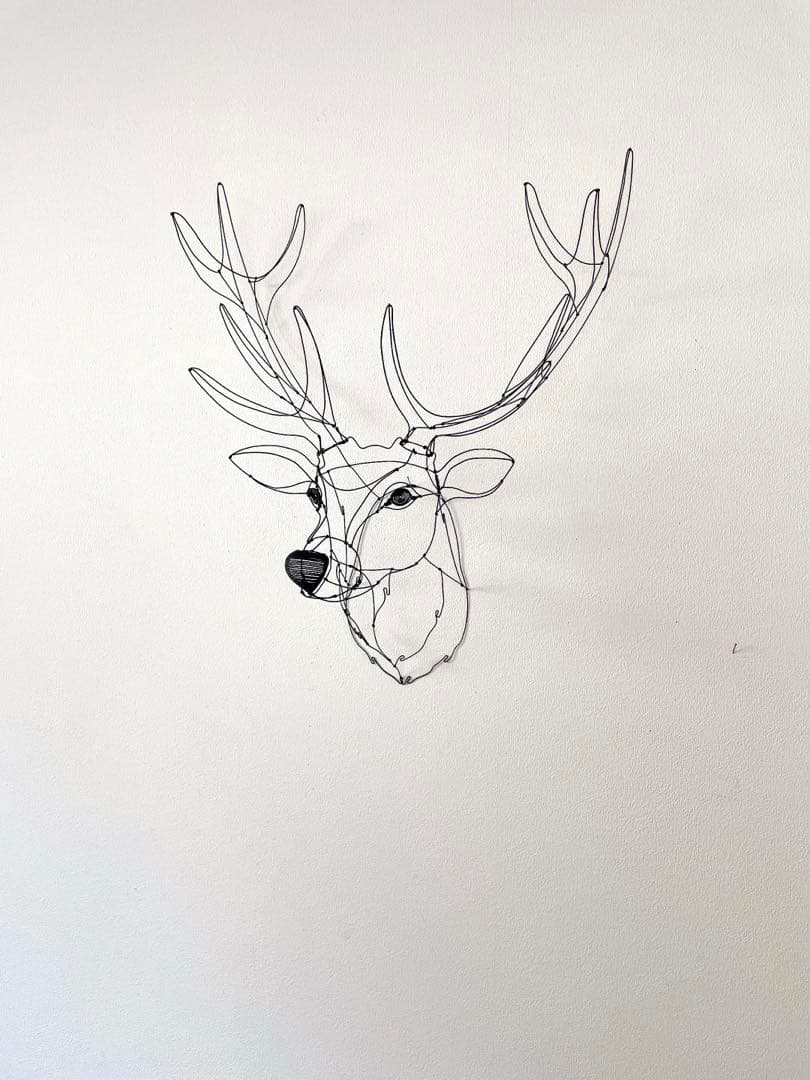 ◇ぉるヵ◇ワイヤーアート　雄鹿