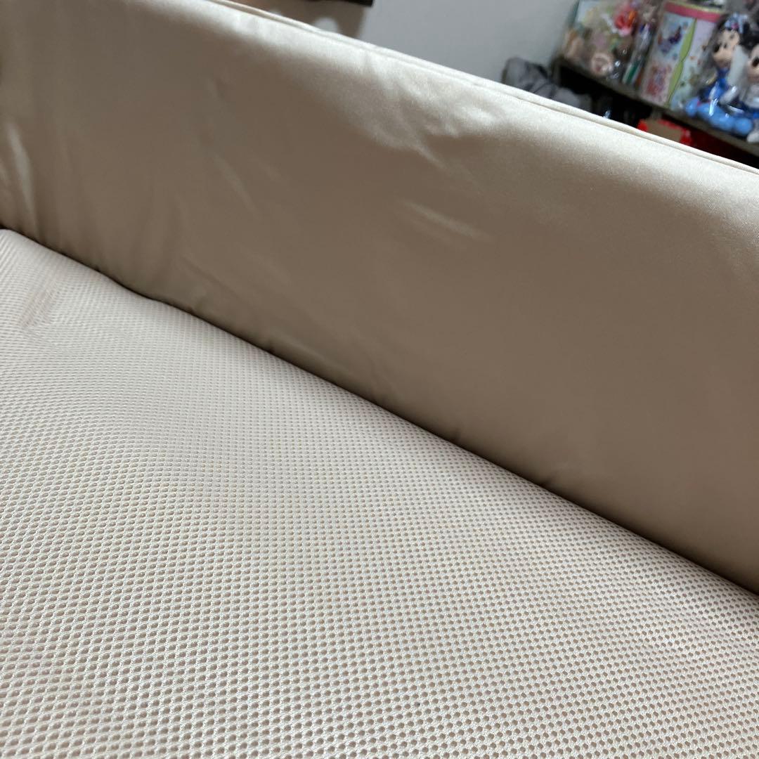 アップリカ　ココネルエアー折りたたみ式ベビーベッド ココアブラウン色