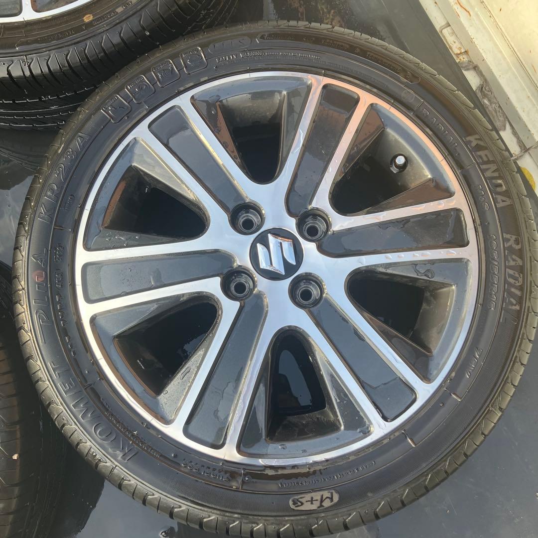 SUZUKI ワゴンRスティングレーMH55S純正ホイールKENDA KR23A