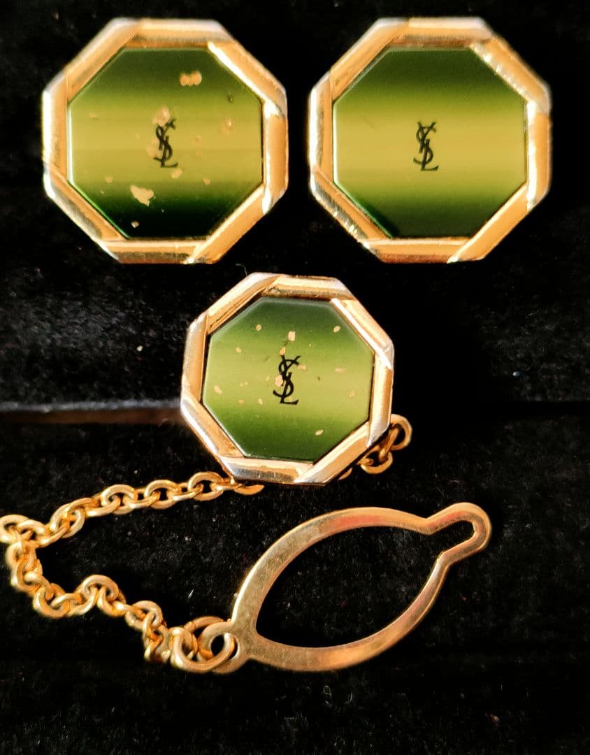 CHANEL YSL dunhill Mila Schön タイピン 6点i70