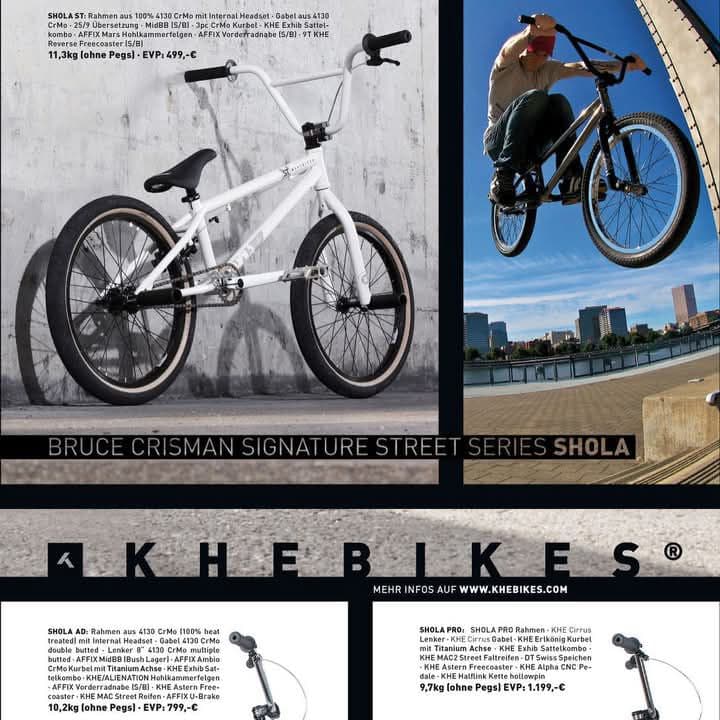 KHE SHOLA 軽量BMXフレーム