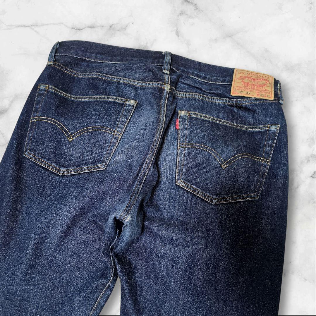 LVC 501XX 1955年 BIGE セルビッチ デニム 日本製 W38