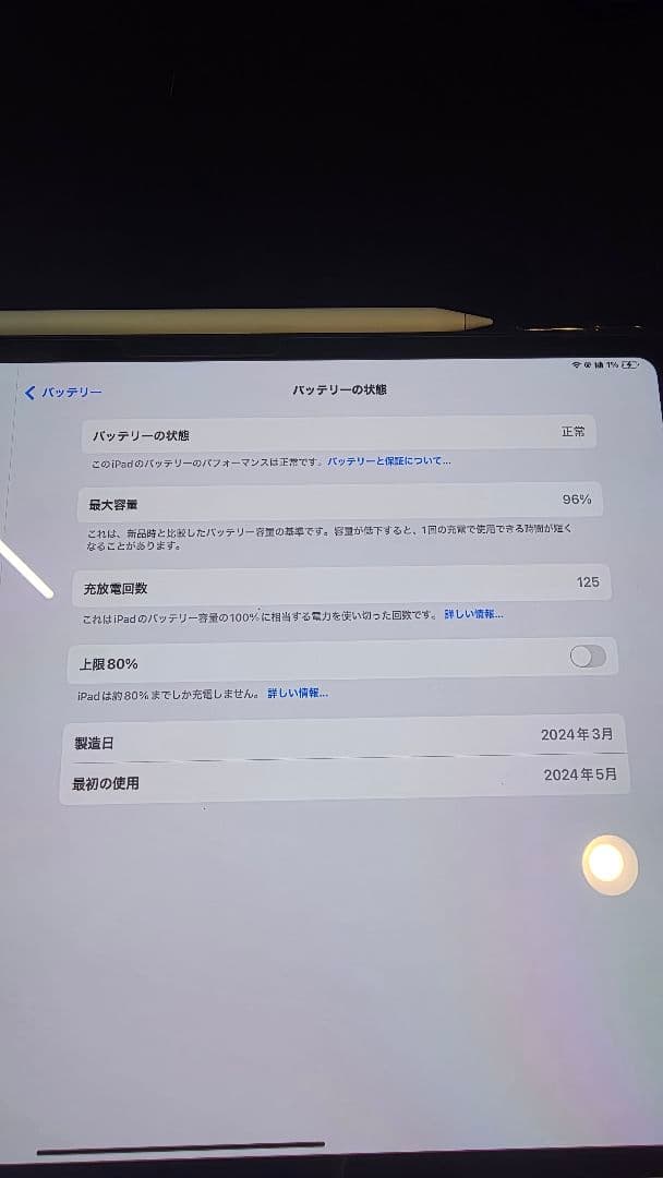 13インチiPadPro (M4)Wi-Fi 256GB