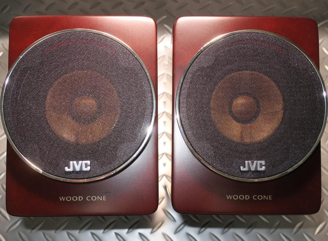 JVC WOOD CONE スピーカー 2台 1セット SP-EXHR9