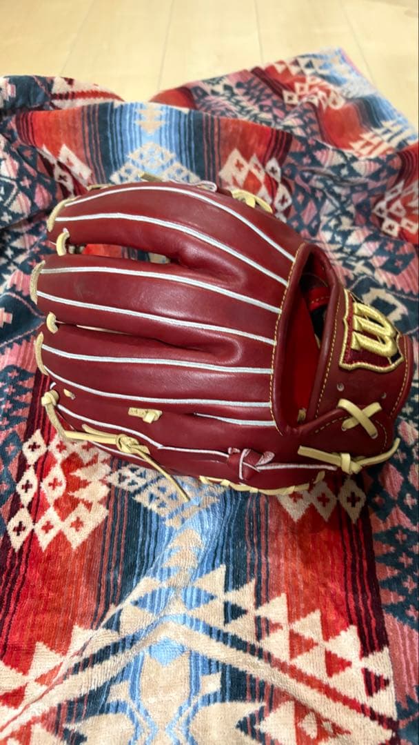 【ポン太】硬式用 WILSON STAFF DUAL 内野手用 86型