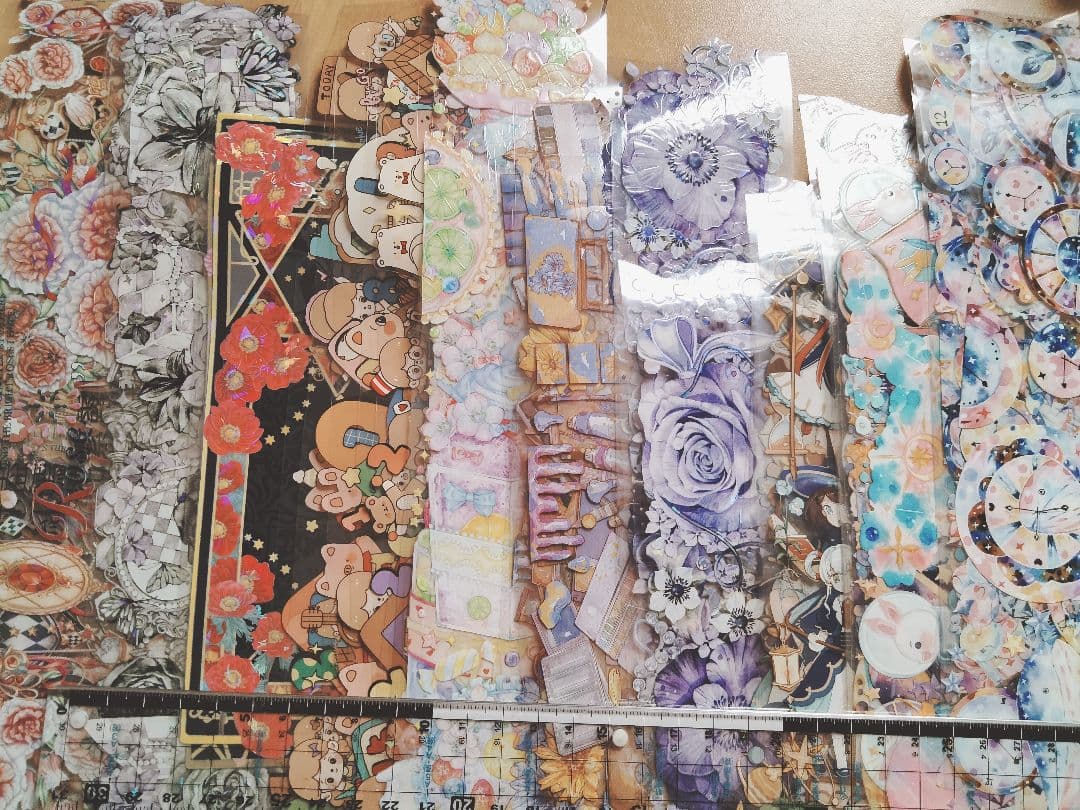 海外マスキングテープ　切り売り　おすそ分け 　606.9g