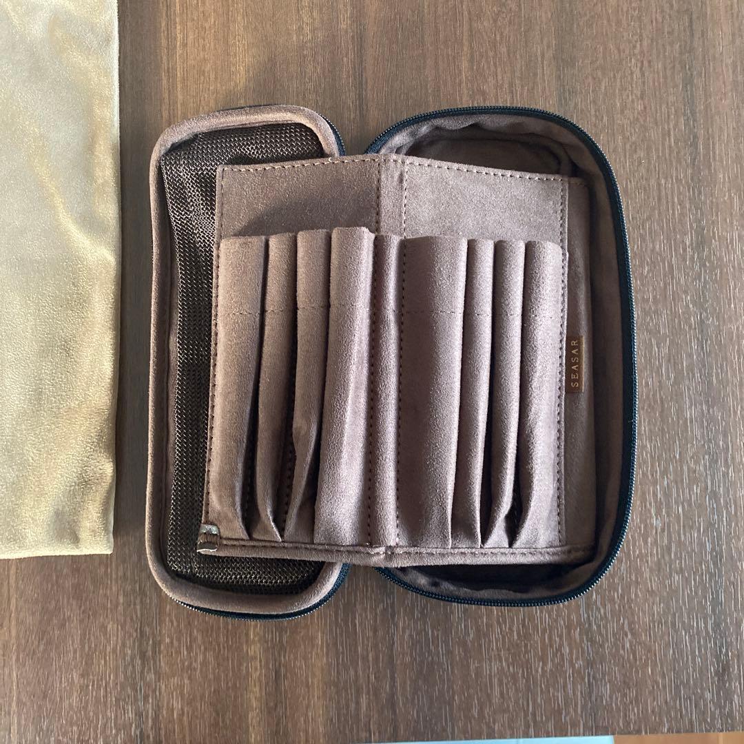 SEASAR OctFold ペンケース カルロスナイロン　黒　オクトフォールド
