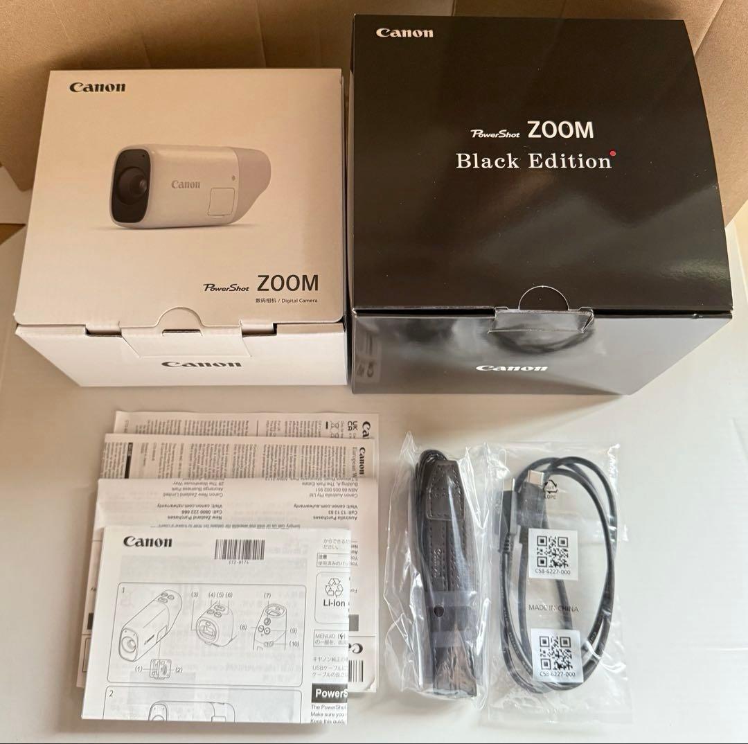 ビデオカメラ canon powershot zoom black edition