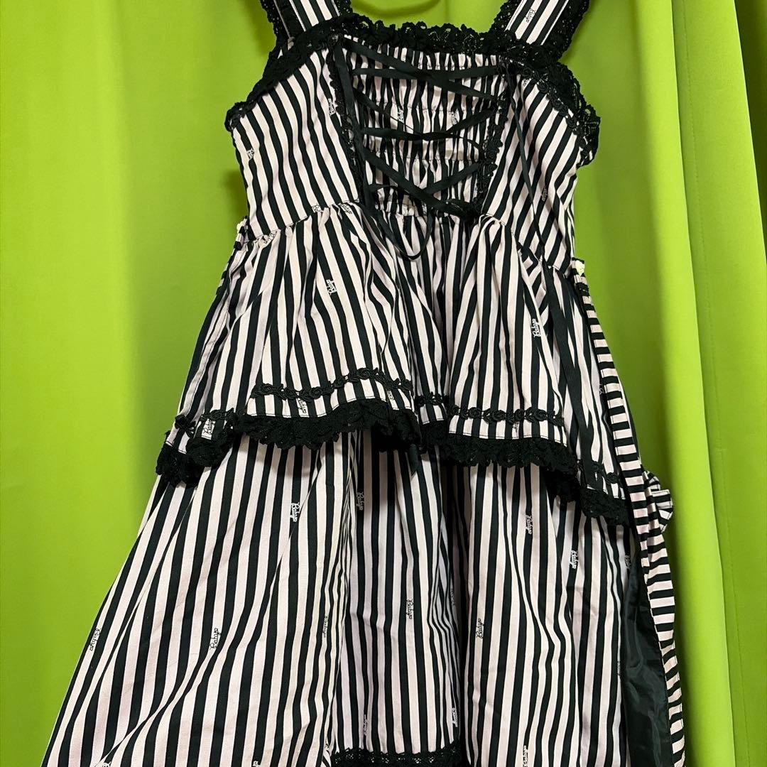 BABY ジェラートJSK 黒×ピンク