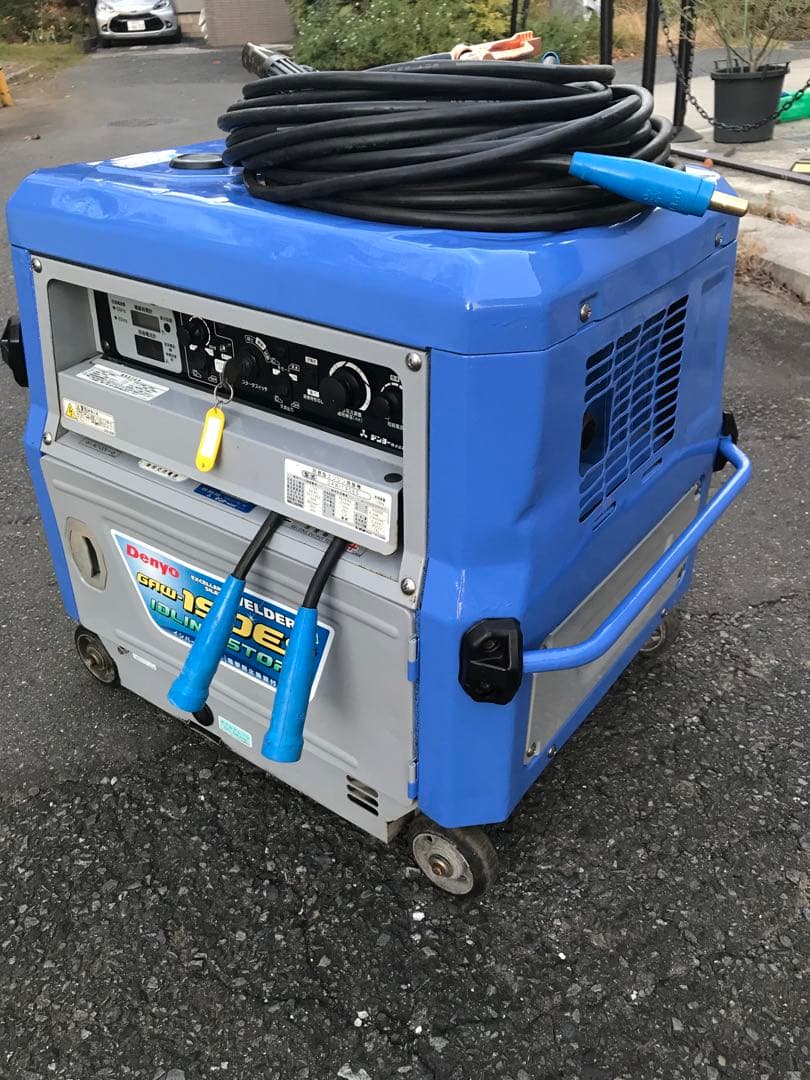 Denyo GAW-190ES 発電機除雪機動作確認済みです￼