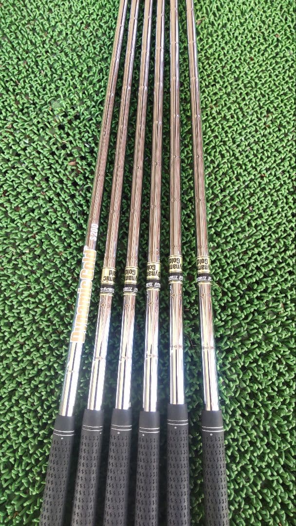 ダイナミックゴールドS200.シャフト 6本セット、6.7.8.9.P.AW