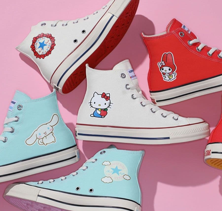 ハローキティコンバース　24cm オールスター