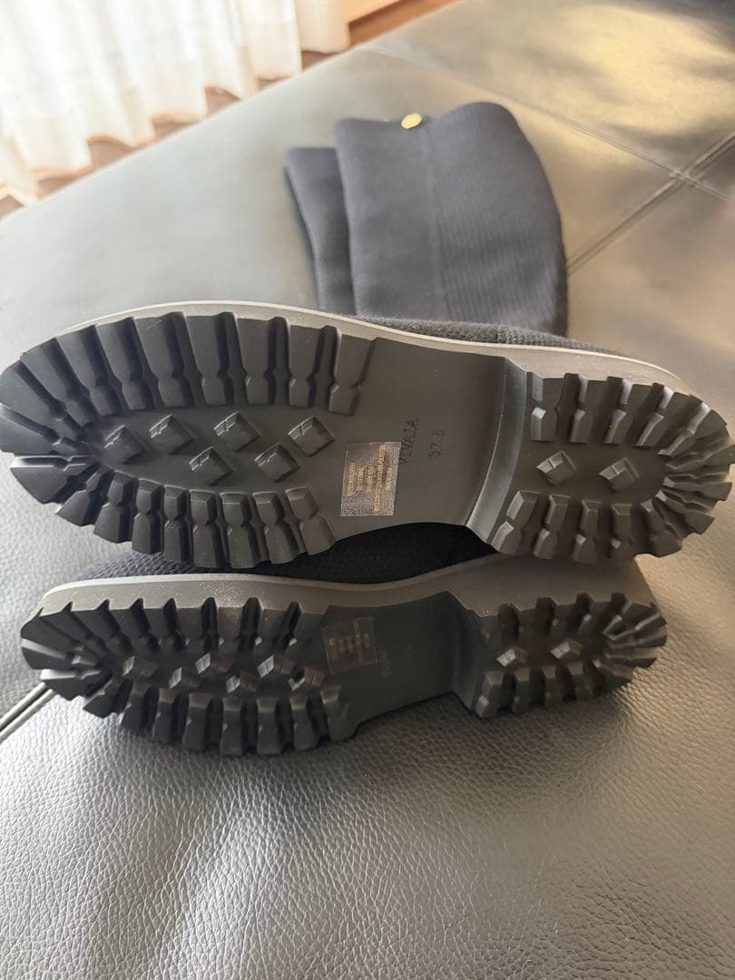 VIVAYA FILIPA 撥水加工ストレッチロングブーツ ブラック23.5cm