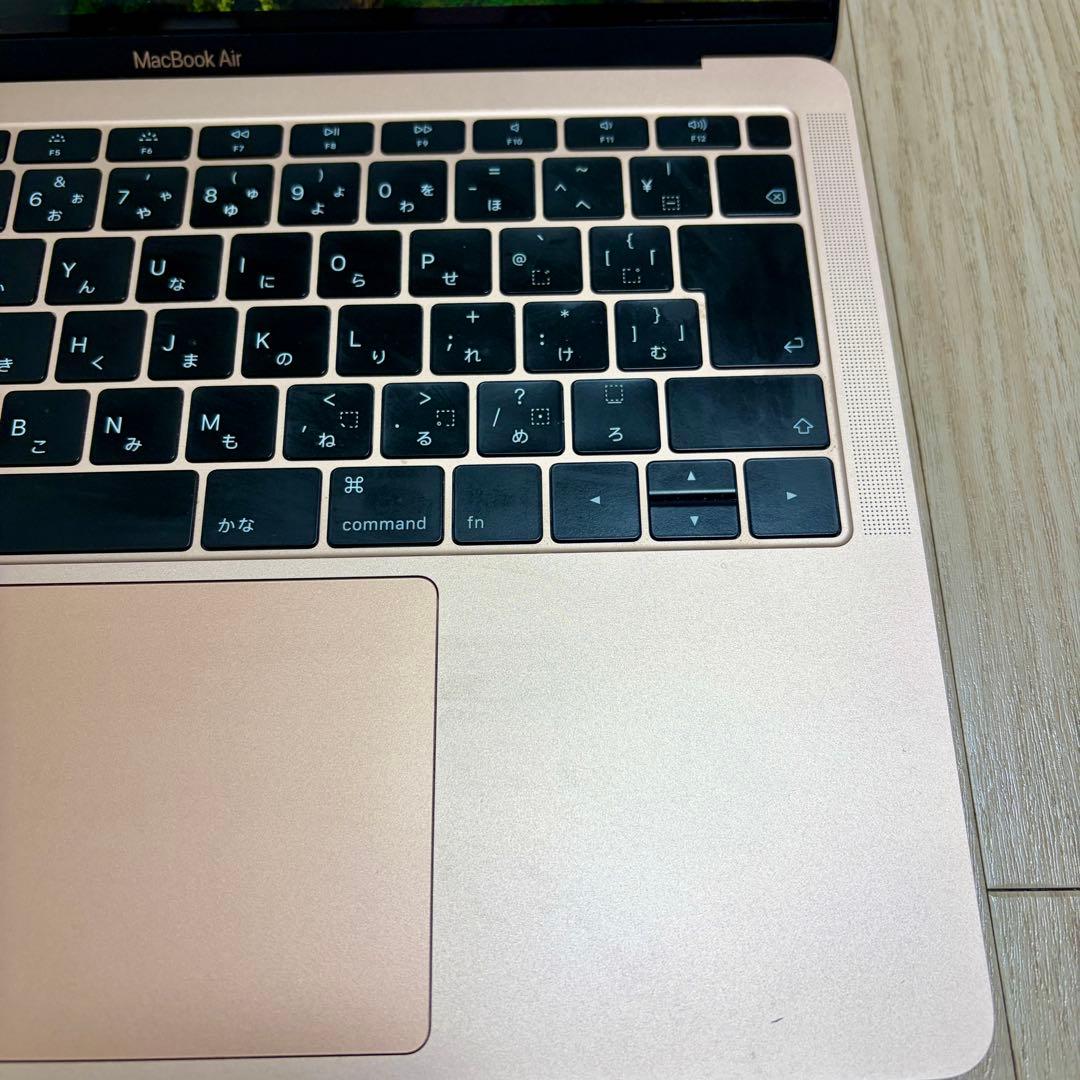 13インチ MacBook Air ゴールド Retina 2018