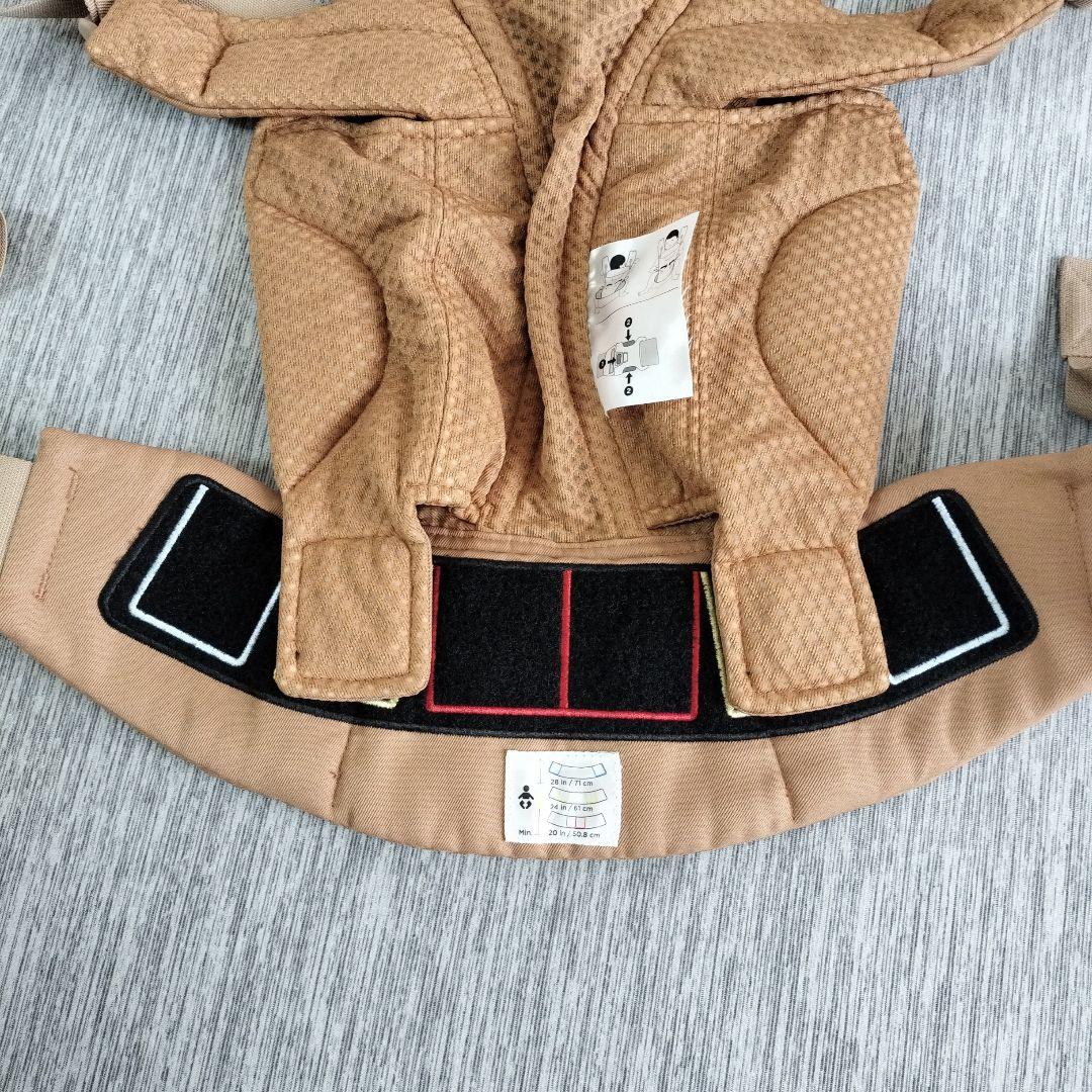 エルゴベビー　オムニブリーズ 抱っこ紐　キャメルブラウン　よだれカバーおまけ付き