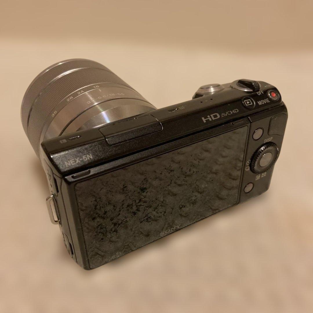 SONY NEX-5N ミラーレス 一眼カメラ ダブルレンズキット ブラック
