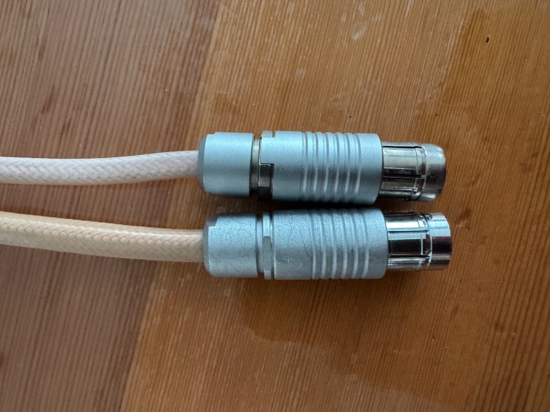 cello用 アナログ 〜Fischerケーブル 銀単線 0.75m