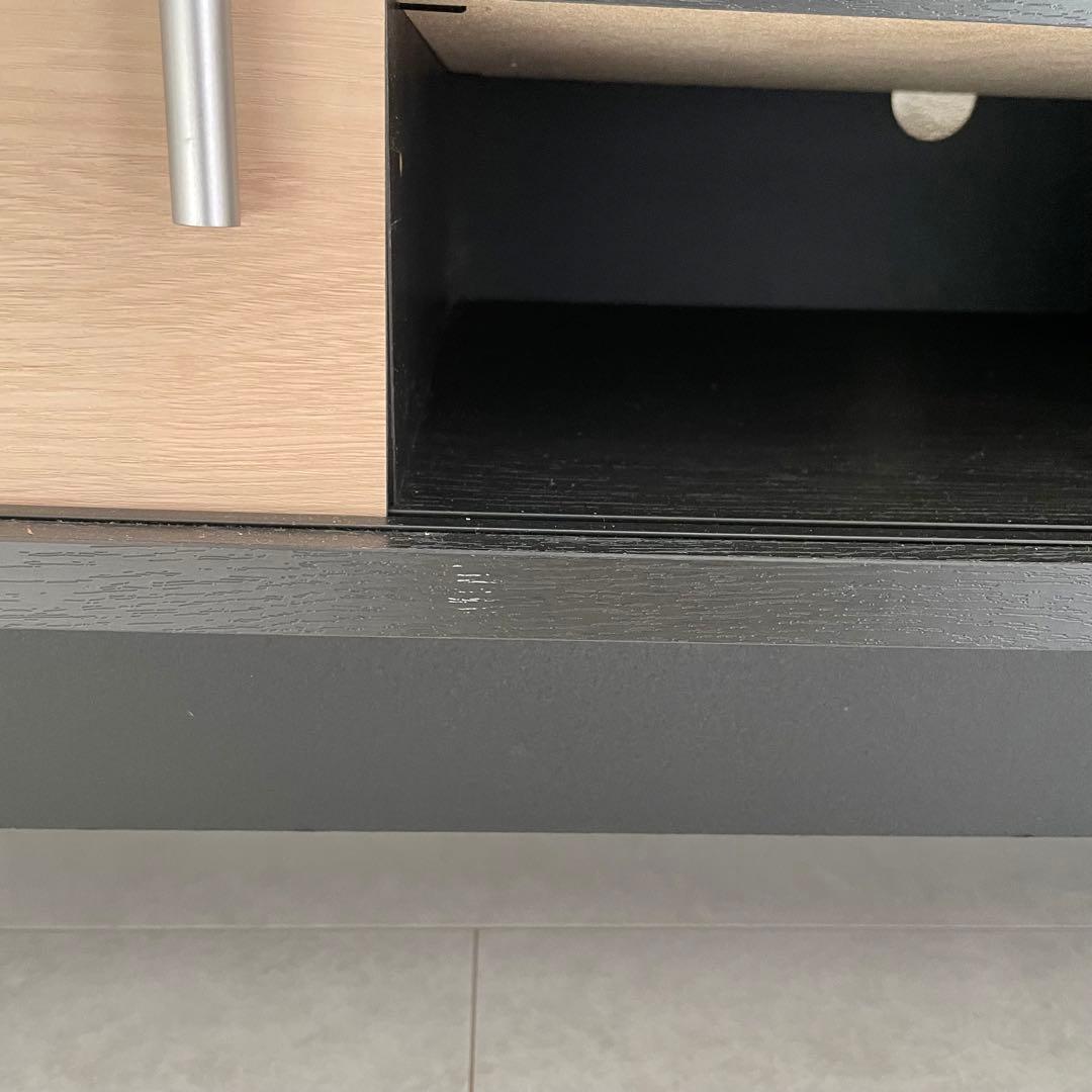 【美品】テレビ台 HAL style 65型　幅144.2㎝ ブラック　高さ調整