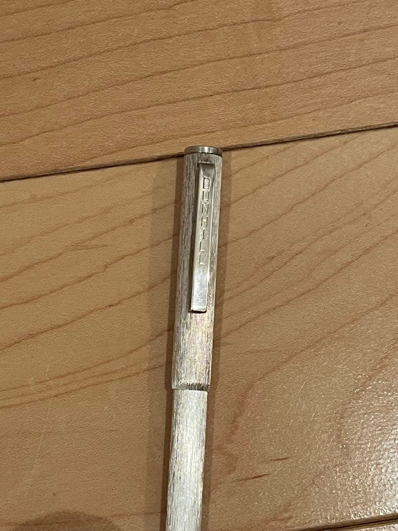 希少品ダンヒル ローラーボール フローレンタイン スターリングシルバー