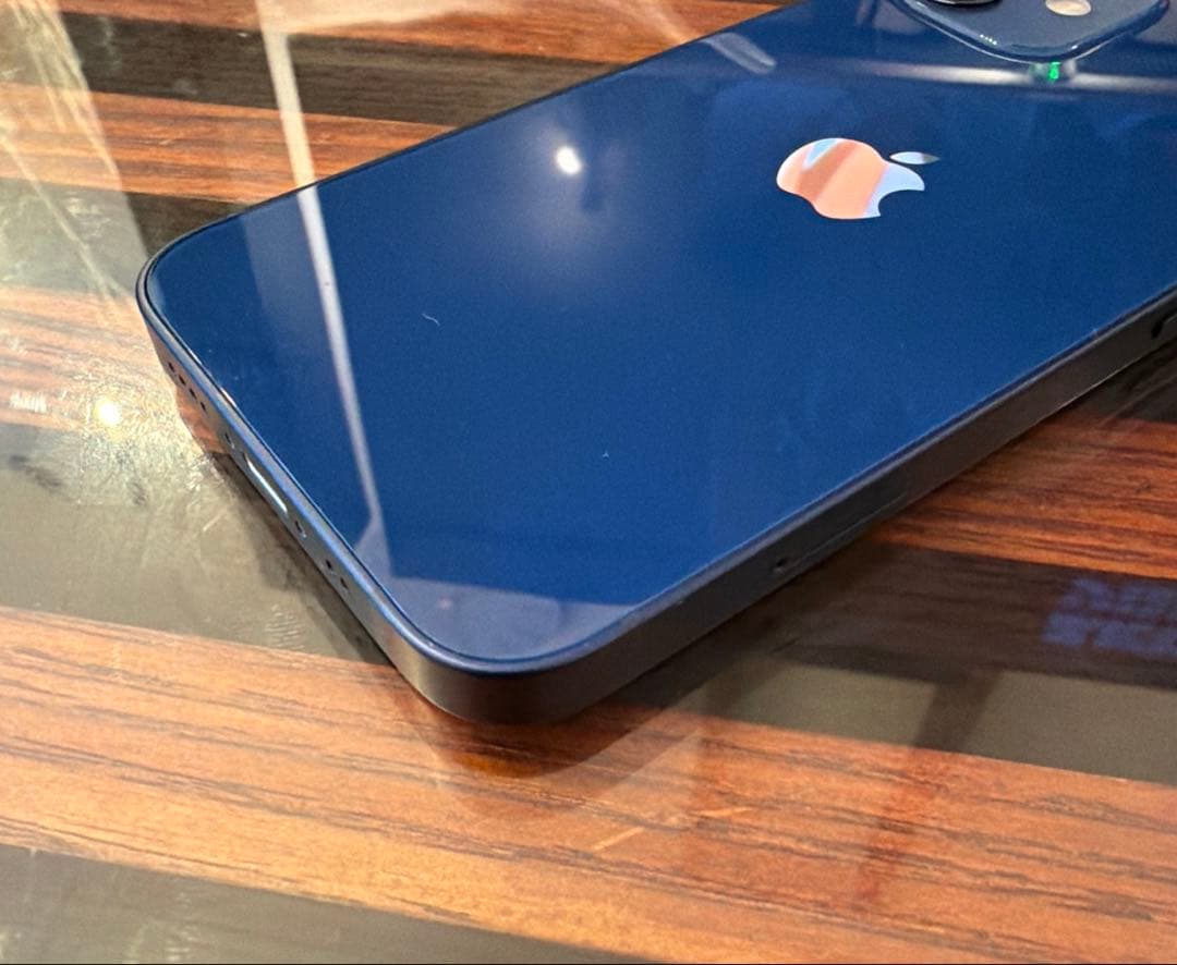 iPhone12 mini 128GB ブルー 本体 初期化済